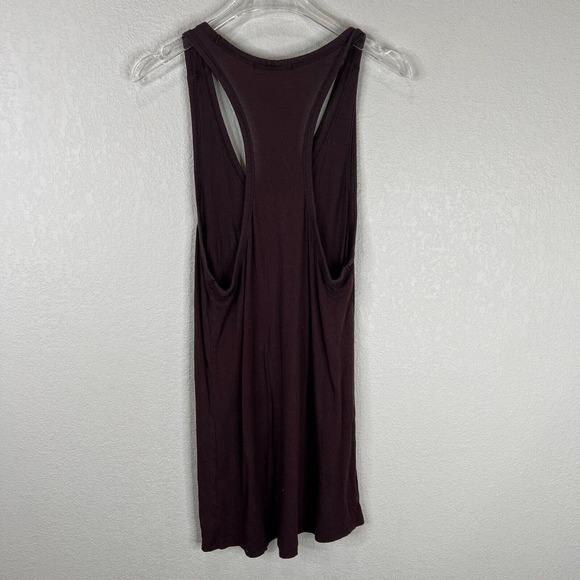 Alexander Wang Women's Racerback Tank Mini Dress Sleeveless Brown Size‎ XS - Picture 7 of 10